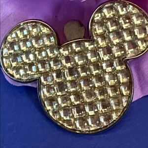 Mickey rhinestone pin Disney collectible